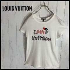 LOUIS VUITTON ロゴプリント Tシャツ ホワイトのサムネイル