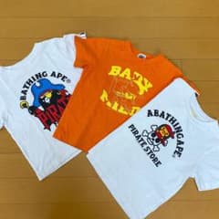 A BATHING APE Tシャツ３枚組のサムネイル