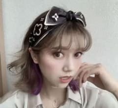でかリボン太めリブヘアバンド　♡カチューシャ　♡ターバン♡ 韓国風　可愛いのサムネイル