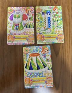 アイカツ カラフルパレード 3枚セット 15 PJ-040 041 042のサムネイル
