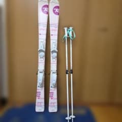 Rossignol Fungirl スキー板 120 ポール ストックはおまけ - メルカリ