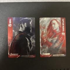 アベンジャーズ エンドゲーム メタリックカード 7枚セットのサムネイル