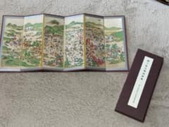 新品 関ヶ原合戦図屏風 サイズ43㎝×21㎝ - メルカリ