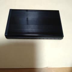 外付けハードディスク 黒のサムネイル