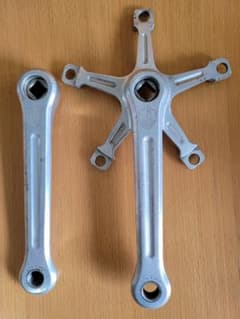 Campagnolo STRADA クランクアーム 165mmピストPCD144 - メルカリ