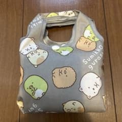 すみっコぐらし エコバッグ 折りたたみ 総柄のサムネイル