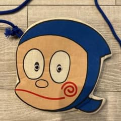 忍者ハットリくん　ポーチ　片側紐外れありのサムネイル