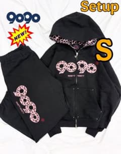 9090 girl OG Logo Zip Hoodie pants setup - メルカリ