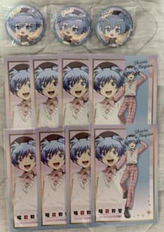 暗殺教室 潮田渚 スイパラ 特典 ポストカード ポスカ 缶バッジ - メルカリ