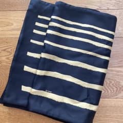 HERMES エルメス マフラー アンゴラ シルク ブラック - メルカリ