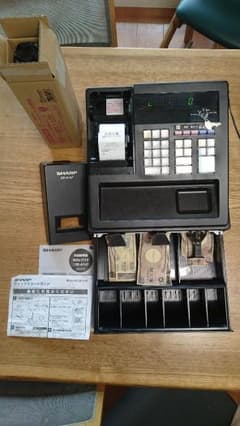 ムギチョコ様専用 レジスター SHARP レジ XE-A147 中古美品のサムネイル