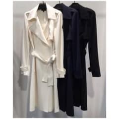 theory 18SS トリアセテート トレンチコートP