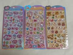 【正規品】うるちゅるポップシール　なっとうちゃん　まじかるみゅーちゃん　ふわらびのサムネイル