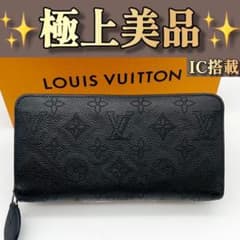 IC ルイヴィトン　ジッピーウォレット　マヒナ　ノワール　318 IC ルイヴィトン ジッピーウォレット マヒナ ノワール 318 - メルカリ