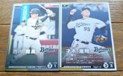 オリックスBuffaloes トレーディングカード 2枚セットのサムネイル