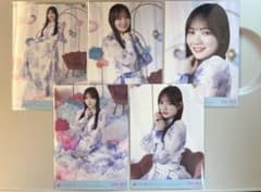 乃木坂46 田村真佑 結成15周年記念 生写真 5種 コンプのサムネイル