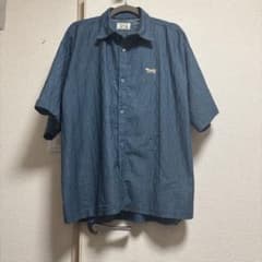 く*ま様 シアーシャツ　penny’s ブルーのサムネイル