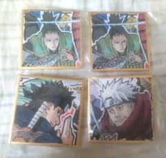 NARUTO 豆ガシャ ミニ色紙 セットのサムネイル