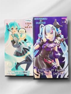 最安ショップ比較】 初音*ミク フィギュア 雪ミク×クロミ Trio-Try-iT