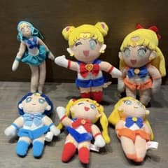 セーラームーン ぬいぐるみ 6体セット 平成 当時物 レトロ - メルカリ