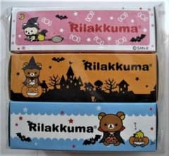 Rilakkuma 할로윈 타월 피겨 다른 세트