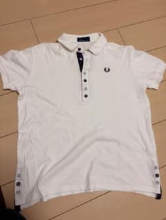 FRED PERRY フレッドペリー ポロシャツ ホワイト Mサイズ