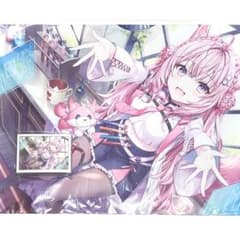 ホロライブ 博衣こより スリーブ プレイマット hololive 我美蘭 i_z