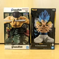 Grandista クラピカ　ベジータ ゾロ ゴジータ フィギュア Grandista ゴジータ ロロノア・ゾロ フィギュア - メルカリ