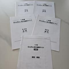 Gnoble 4年生 1月度 GnoRev 実力確認テスト 4教科セット - メルカリ