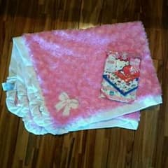 aya様専用 アメリカブランドのベビーブランケット&Kittyスタイ  おくるみのサムネイル