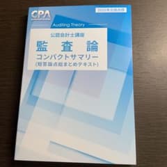 2025年目標　監査論コンパクトサマリーのサムネイル