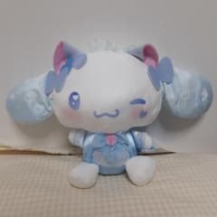 シナモロール　ねこみみメイド　BIG　ぬいぐるみ　ウィンク