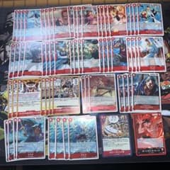 ワンピースカードゲーム 決戦の刻 赤 白ひげ海賊団 デッキパーツセット
