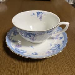 HOYA Bone Exceller ティーカップ＆ソーサー 葡萄柄　1客のサムネイル