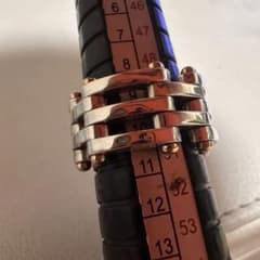 TIFFANY&Co. ティファニー ゲートリンクリング AG925×K18 - メルカリ
