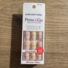 KISS NEW YORK Press & Go ネイルチップ 30本のサムネイル