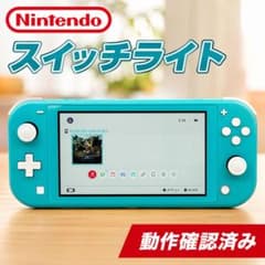動作確認済み】Nintendo スイッチライト ターコイズ 2020 #617 - メルカリ