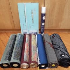 【反物まとめ売り】 11本 反物 着物生地 リメイク向き 総絞り 羽尺など ② ma7630 総絞り 羽尺 反物 正絹 絵羽解き 未仕立て 羽織 リメイク 生地
