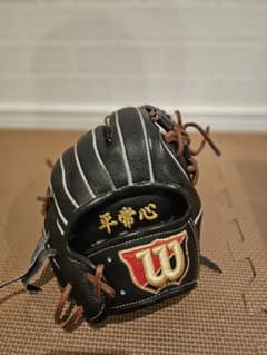 未使用 定価6万円 Wilsonスタッフ 硬式用グローブ デュアル 型付け済み
