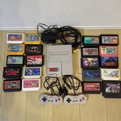 NEWファミコン本体　ソフト20本セット【動作確認済み】のサムネイル