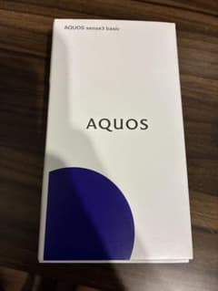 K*S様 AQUOS sense3 basic ブラック 本体のサムネイル