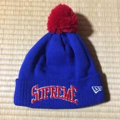 supreme newera ビーニー ニット帽のサムネイル