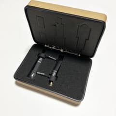 新品】樽屋 レコード針2本セット 豪黒針TW-08M カートリッジ ケース