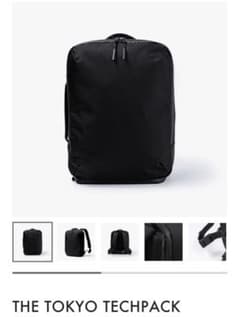 THE TOKYO TECHPACK 黒 リュックのサムネイル