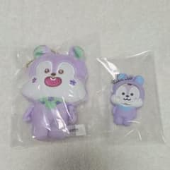 BT21 ふわふわマスコット4 Mang、キーリング2点セットのサムネイル