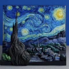 一番くじ フィンセント・ファン・ゴッホ A賞 星月夜ジオラマフィギュアのサムネイル