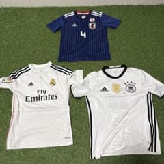 k*n様 adidas 日本代表 サッカーシャツ キッズ 4のサムネイル