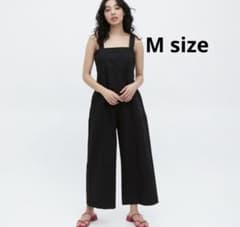 専用です。ユニクロ　リネンブレンドサロペット　mサイズのサムネイル