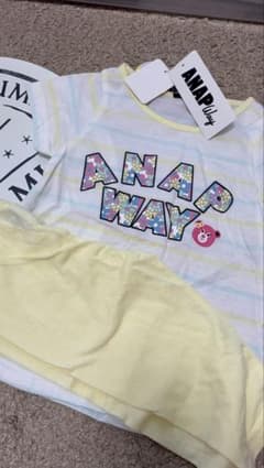 ANAP パジャマセット　100 新品未使用タグ付きのサムネイル