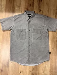THE NORTH FACE 半袖シャツ グレー メンズ Mのサムネイル